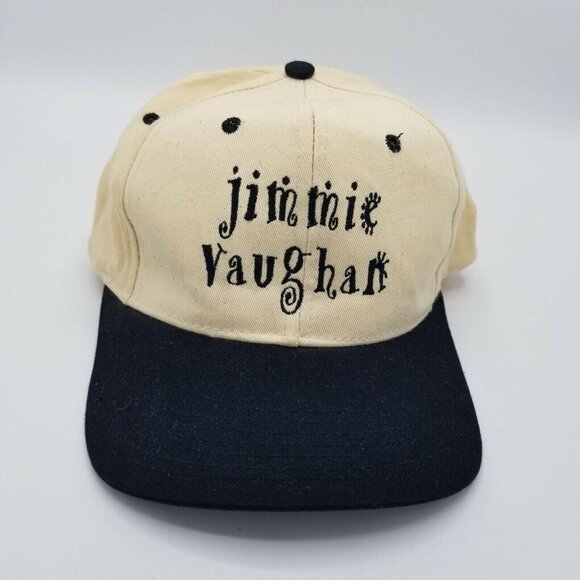 Rare Vintage Jimmie Vaughan Concert Hat EUC American Blues Rock Snapback - Picture 1 of 9